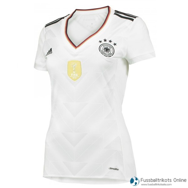 Deutschland Trikot Damen Heim 2017 Fussballtrikots Günstig